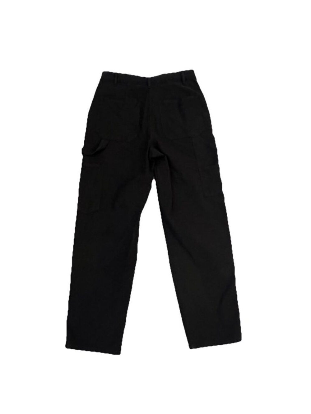 Wilfred Free Women’s Black Cargo Pants Regular Fit Straight Leg Size 4 Utility - Picture 4 of 9